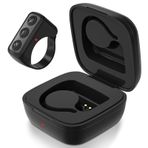 TYUOBOX TIK TOK Kablosuz Sayfa Çevirici Tiktok Kaydırma Düğmesi Halkası Parmak Ucu Bluetooth Uzaktan Kumanda iPhone Android ipad Cep Telefonu için Şarj Kılıflı (Siyah)