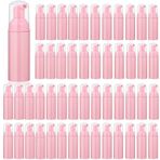 Tzirci 35 adet 2 oz (60 ml) köpük sabunluk, mini plastik, doldurulabilir seyahat şişeleri, pompalı, el dezenfektanı, kirpik, şampuan, kastilya, sıvı pembe