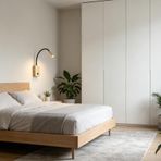 TZSMUM LED duvar aydınlatması 360° döndürülebilir şalterli duvar lambası modern iç mekan alüminyum duvar lambası yatak başı okuma kaz boynu far yatak odası koridor oturma odası için (nötr ışık, altın)