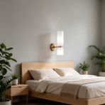 TZSMUM LED iç duvar lambası, yaratıcı cam abajur, duvar aydınlatması, retro, endüstriyel komodin, dekorasyon, duvar lambası, demir, oturma odası, yatak odası, koridor için minimalist (beyaz ışık