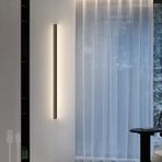 TZSMUM LED İç Mekan Duvar Lambası USB Şarj Edilebilir Pilli Duvar Lambası Modern Duvar Lambası Yatak Odası Oturma Odası Merdivenler için Uzun Tasarım Alüminyum Duvar Aydınlatması (Sıcak Işık, 180 cm)