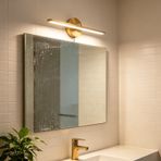 TZSMUM LED Modern Duvar Lambası Banyo Ayna Su Geçirmez Duvar Aydınlatması Şalterli Fiş Duvar Lambası İç Mekan Minimalizm Dikdörtgen Alüminyum Demir Mutfak Oturma Odası için (Nötr Işık, Bakır)