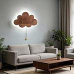 TZSMUM LED Retro Duvar Lambası USB Şarj Edilebilir Demir Duvar Lambası Çekme Anahtarlı Duvar Aydınlatmaları İç Mekan Yaratıcı Çocuk Odası Oturma Odası Dekorasyonu (Beyaz Işık, E)