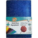 U-4 Simli Eva Yapışkanlı 20 x 30 cm 10 Renk Çocuklar İçin Güvenli Yaratıcı Kırtasiye Ürünü