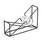 U Brands Vena Tel Bant Dispenseri, Metal, Siyah, 1 Adet