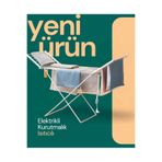U Elektronik Elektrikli Isıtıcılı Çamaşır Kurutma Askılığı