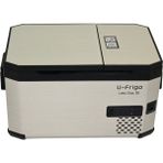 U-Frigo Oto Buzdolabı Leto Duo Çift Kapaklı 35LT 12V/24V - 35,1 lt - Gri
