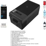 U-Frigo Oto Buzdolabı Vesna Mono 15LT 12V/24V Hacim 15 lt Taşınabilir ve Kompresörlü - Siyah