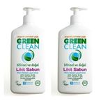 U Green Clean 500x2 ml Organik Sıvı Sabun Portakallı