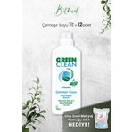 U Green Clean Bitkisel Çamaşır Suyu 1 L x 12 Adet ve Hediyeli