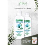 U Green Clean Bitkisel Çamaşır Suyu 1 L x 2 Adet ve Hediyeli