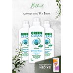 U Green Clean Bitkisel Çamaşır Suyu 1 L x 3 Adet ve Hediyeli