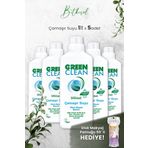 U Green Clean Bitkisel Çamaşır Suyu 1 L x 5 Adet ve Hediyeli
