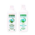 U Green Clean Bitkisel Çok Amaçlı Temizleyici 1000 Ml + Bitkisel Çamaşır Suyu 1000 Ml