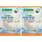 U Green Clean Bulaşık Makinası Tuz Kokusuz 1,5 kg 2'li Set Doğa Dostu Temizlik Ürünü