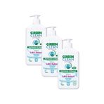 U Green Clean Hassas Ve Alerjik Ciltlere Özel Parfümsüz Boyasız Likit Sabun 500 ml 3'lü