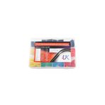 U-K 530 Parça Premium Box Isıyla Daralan Makaron Seti Heat Shrink Tube Daralan Makaron Tamir Seti