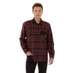 U.. Polo Assn. Erkek Gömlek 50308340-Vr177,Bordo S