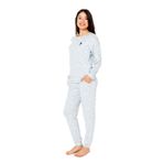 U.. POLO ASSN. Polar Pijama Takımı, S, USPA20152W25-26, Mavi, kadın