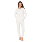 U.. POLO ASSN. Uzunkol Viskon Pijama Takımı, S, USPAREN201-28, Pembe, kadın