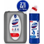 U-Pro Domestos Çamaşır Suyu 5 L + Tuvalet Temizleyici 750 ml 2’li Hijyen Seti - 5750 ml