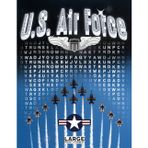 U.S. Air Force Word Search — Wings, Missions & Teamwork: Aviation terms, flight line life, call signs, squadrons & aircrew focus