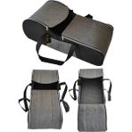 U.S.F Portbebe Ana Kucağı Puset Bebek Taşıma (Sıvı ve Rüzgar Geçirmez) - Gri - Siyah