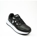 U.S. Polo Assn. 101397859 Vice Siyah Erkek Sneaker