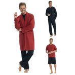 U.s Polo Assn. 12040 Erkek Çeyizlik 5'li Sabahlıklı Pijama Takım-Bordo