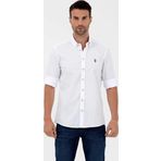 U.S. Polo Assn. 1571767 Beyaz Erkek Gömlek