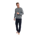 U.S. Polo Assn. 18815 Erkek Ev Giyim Uzun Kollu Pijama Takım