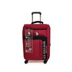 U.S. Polo Assn. 21282 Bordo Kumaş Orta Boy Valiz