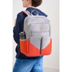 U.S. Polo Assn. 24111-24103-24109-24113-24107-24101 Unisex Okul Sırt Çantası Öğrenci Günlük Seyahat Tatil Spor Yürüyüş Seyahat Gezi Kamp Günlük - Turuncu