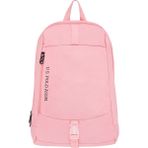 U.S. Polo Assn. 24340-24341 Unisex Okul Sırt Çantası Öğrenci Günlük Seyahat Tatil Spor Yürüyüş Seyahat Gezi Kamp Günlük - Pembe