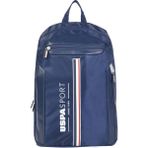 U.S. Polo Assn. 24378-24376-24373 Unisex Okul Sırt Çantası Öğrenci Günlük Seyahat Tatil Spor Yürüyüş Seyahat Gezi Kamp Günlük / Lacivert