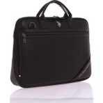 U.S. Polo Assn. 24586 Siyah Vegan Deri Laptop Evrak Çantası