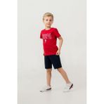 U.s. Polo Assn. 2471 Erkek Çocuk Şort Pijama Takım - Kırmızı - 14 - 15 Yaş