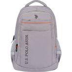 U.S. Polo Assn. 25035-25038-25039 Unisex Okul Sırt Çantası Öğrenci Günlük Seyahat Tatil Spor Yürüyüş Seyahat Gezi Kamp Günlük Çanta - Gri