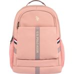 U.S. Polo Assn. 25064-25067-25105-25118 Unisex Okul Sırt Çantası Öğrenci Günlük Seyahat Tatil Spor Yürüyüş Seyahat Gezi Kamp Günlük Çanta - Pembe