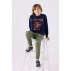 U.s. Polo Assn. 3 Iplik Şardonlu Erkek Çocuk Pijama Takım - Lacivert - 6 - 7 Yaş