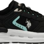 U.S. Polo Assn. 4M JACKY WMN 4FX Siyah Kadın Sneaker Ayakkabı