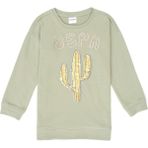 U.S. Polo Assn. 50240521-VR183 Açık Haki Kız Çocuk Sweatshirt