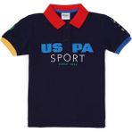 U.S. Polo Assn. 50247343 Beyaz Bisiklet Yaka Erkek Çocuk T-shirt