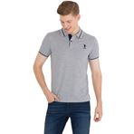 U.S. Polo Assn. 50247371 Gri Melanj Erkek T-shirt