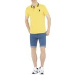 U.S. Polo Assn. 50251701 Koyu Sarı Basic Erkek T-shirt