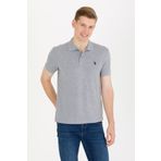 U.S. Polo Assn. 50262933-VR086 Gri Melanj Erkek T-shirt