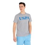U.S. Polo Assn. 50262976-VR086 Gri Melanj Erkek T-shirt