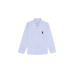 U.S. Polo Assn. 50266085-VR003 Erkek Çocuk Açık Mavi Basic Gömlek
