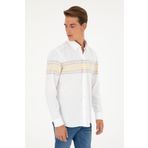 U.S. Polo Assn. 50288923-VR027 Haki Uzun Kol Erkek Gömlek