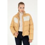 U.S. Polo Assn. 50292674-VR015 Camel Kadın Mont